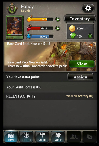 Illustration for article titled War of the Fallen is the Right Way to Make a Mobile Card Battler